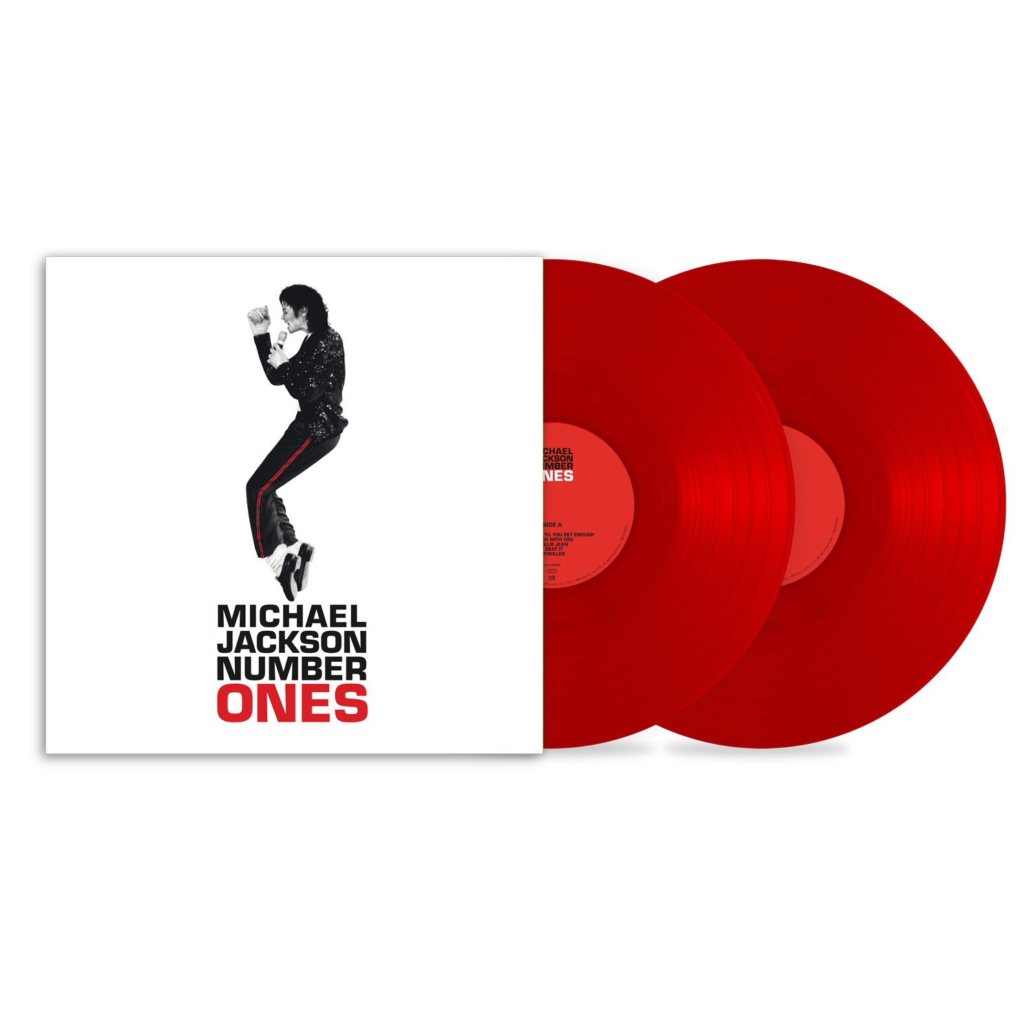 Michael Jackson: Number Ones 2LP Opaque Red Vinyl | On Repeat